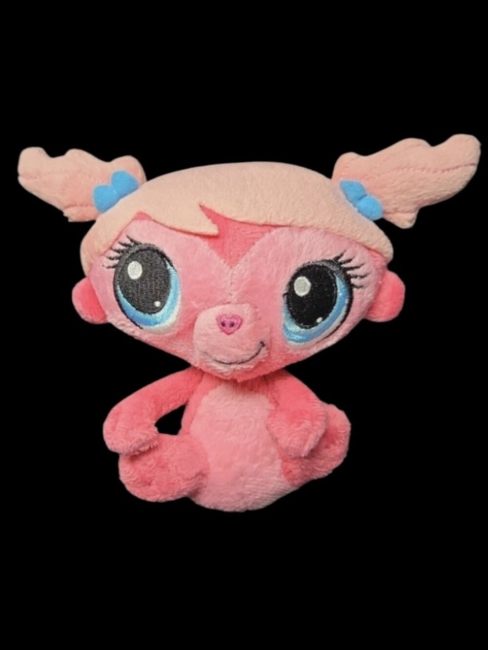 Littlest Pet Shop "Minka Mark" Pink Monkey Plush